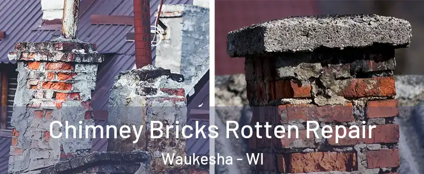  Chimney Bricks Rotten Repair Waukesha - WI