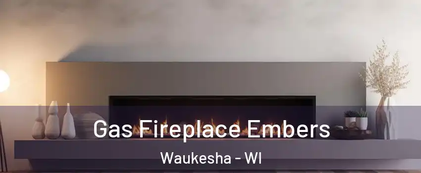  Gas Fireplace Embers Waukesha - WI