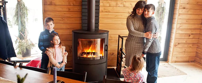 Morso Cast Iron Fireplace Insert Installation in Waukesha, Wisconsin