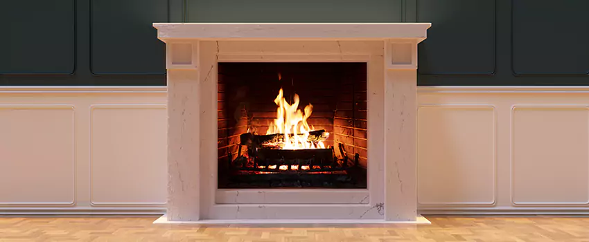 Open Flame Wood-Burning Fireplace Installation Services in Waukesha, Wisconsin
