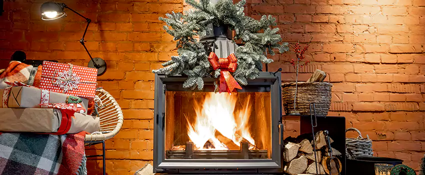 Travis Industries Linear Gas Fireplace Installation in Waukesha, Wisconsin