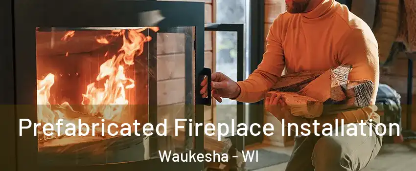  Prefabricated Fireplace Installation Waukesha - WI