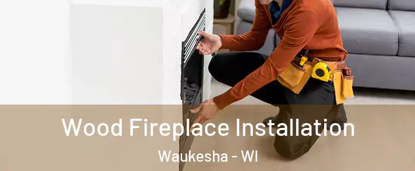  Wood Fireplace Installation Waukesha - WI